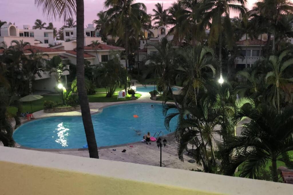 Hermoso Apartamento En Manzanillo Con Alberca Y Cancha De Tenis, Ideal Para Relajarse Y Disfrutar De Una Escapada Tranquila En El Paraiso Tropical Eksteriør billede