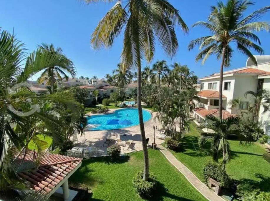 Hermoso Apartamento En Manzanillo Con Alberca Y Cancha De Tenis, Ideal Para Relajarse Y Disfrutar De Una Escapada Tranquila En El Paraiso Tropical Eksteriør billede
